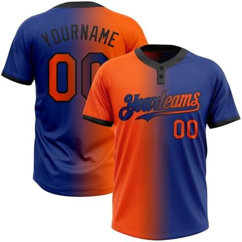 Bleu roi à orange