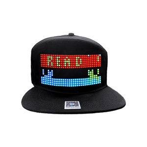 <strong>Led</strong> Light Message Display Sports Cap USB Charging App Control <strong>LED</strong> Display Gorras Snapback Programmable Promotion <strong>Led</strong> Message Hat - Product Image 3