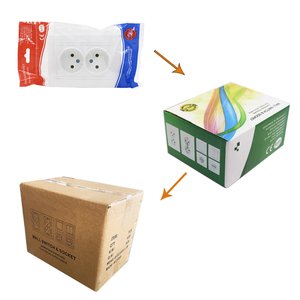 Fransız duvar prizi elektrik düğmesi ev anahtarı 1 Gang 1 yollu Led göstergesi ile ev anahtarı - Product Image 4