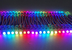 Digitales LED-Pixel licht 12mm WS2811 IC Vollfarb pixel Hoch-LED-Modul Licht DC 5V Eingang IP68 wasserdichte RGB-Farbe ab Werk - Product Image 6