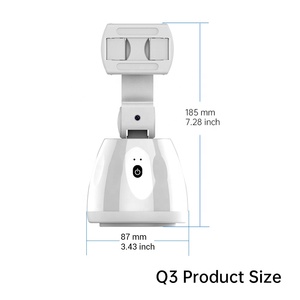 Dodoup Good Selling Q3 360 Degrees Intelligent <strong>Following</strong> Shot Objects Tracking Camera Face Recognition Self for Vlog Video - Product Image 2