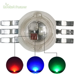 High Quality Diode Czine Light Epileds Chip 1w <strong>3w</strong> High Power RGB <strong>Led</strong> 6 Pin RED GREEN BLUE RGB <strong>3in1</strong> <strong>3w</strong> High Power <strong>LED</strong>