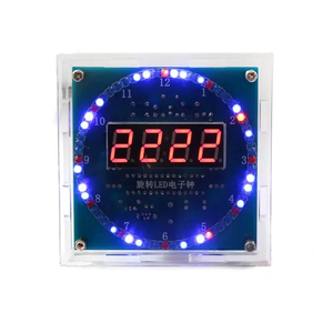 Rotierendes LED-Anzeige alarm Elektronisches Takt modul DS1302 C8051 MCU STC15W408AS - Product Image 1