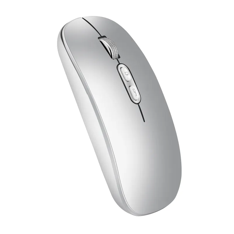 USB Nano Ricevere Senza Fili Ricaricabile Mouse Senza Fili Del Mouse Mouse Ottico per il Computer Portatile Sottile Silenzio ragazza 2.4GHz Mouse Senza Fili