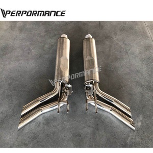 W463A Exhaust System for G-class W464 2019-2020year G500 G63 B-style Exhaust with <strong>Valve</strong> for W464 Muffler <strong>Tips</strong> - Product Image 1