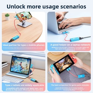 USB гигабитная Проводная сетевая карта компьютерная сетевая кабельная док-станция с адаптером для настольного сетевого порта - Product Image 3