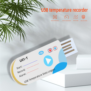 Registrador de datos de humedad y temperatura USB, lectura rápida, Sensor de temperatura preciso
