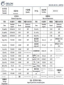 Yüksek stabilite Ni:Mn:Co = 5:3:2 pil katotları için NMC 532 öncülü tozu pil malzemeleri % lityum iyon batarya hammadde - Product Image 3