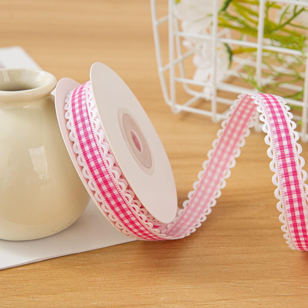 Fuchsia-1,5 cm * 10 ans par rouleau