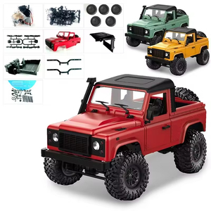 1/12 radyo kontrol 4*4 Model MN 91K kiti araba DIY araba uzaktan kumanda modeli kros araba kendini yüklü Rc kiti kamyon - Product Image 1