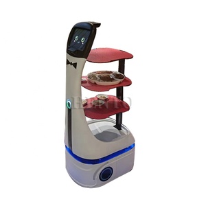 Robot ristorante di consegna di piatti Robot di servizio/Robot di consegna automatizzato/Robot di consegna intelligente - Product Image 6