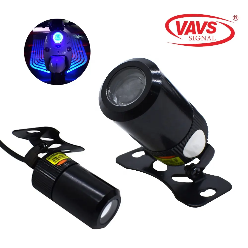 Luz de advertência para porta de carro, luz LED para motocicleta, asas de anjo, luz de advertência para projetor de luz fantasma