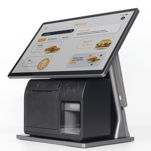 มาใหม่<span class=keywords><strong>2025</strong></span>หน้าจอสัมผัสขนาด15.6นิ้วเครื่องลงทะเบียนเงินสด POS พร้อมจอลูกค้า10.1นิ้วสำหรับร้านค้าปลีกร้านอาหาร - Product Image 5