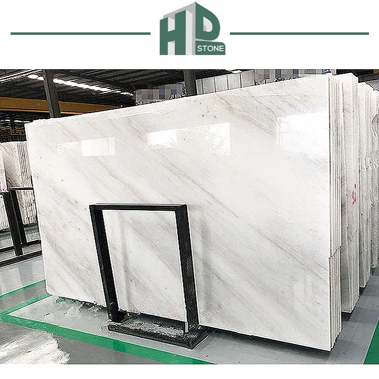 Natural White Marble with Grey Veins Cheap Guangxi White Popular White Marble Floor Tiles