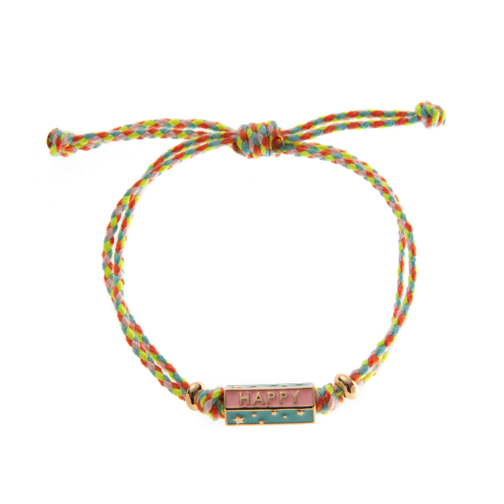 Orange bracelet/gold