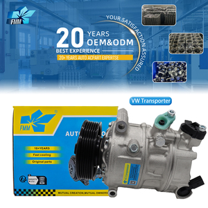 12Vエアコンコンプレッサーポンプ7E08208030 VWトランスポーターT6crafter車用ACコンプレッサー500820803Kエアコンコンプレッサー6PK - Product Image 1