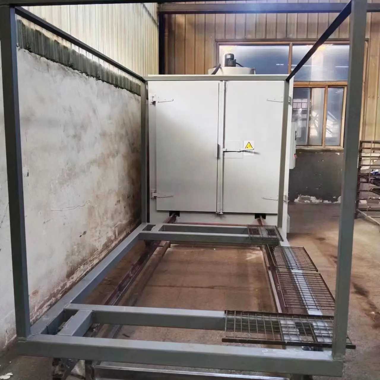 Grande forno di rivestimento in polvere sistema di riscaldamento a gas forno di essiccazione a gas