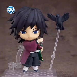 Demoned Movable hareketli Tanjiro Nezuko 1408 Giyu gioka Q sürümü roiroided şekilli kalıp Anime tahsil ekran oyuncak - Product Image 2