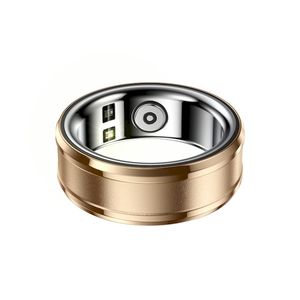 Hot Selling <strong>R3</strong> Smart Ring Stainless Steel Health Monitor <strong>Remote</strong> Heart Rate Blood Oxygen Sleep Exercise Call Tracking Android - Product Image 5