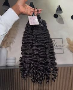 Wholesale Raw Hair Bundles Unprocessed 100% Human Hair From Vietnamese Burmese Wavy Curly <strong>Bulk</strong> <strong>Order</strong> - Product Image 4