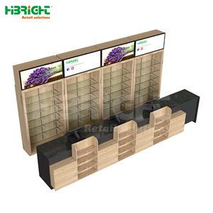Customized Color Steel <strong>Display</strong> Service <strong>Table</strong> Supermarket Bill Checkout <strong>Counter</strong> - Product Image 2