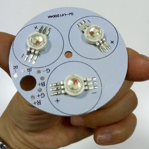 工場価格ハイパワーLED 3*1W RGB Pcba Smd Led Pcb Round - Product Image 5