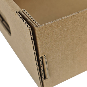 Custom Strong Cardboard Corrugated Paper Tuck Box Kraft Paper Food Tray Box for <strong>Apples</strong> Cherry Fruit Set - Product Image 2