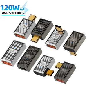 USB 3.1 tip C USB adaptörü 120W bağlayıcı OTG dönüştürücü tip-c hızlı şarj veri transferi Adaptador Usb tip c için Macbook - Product Image 1