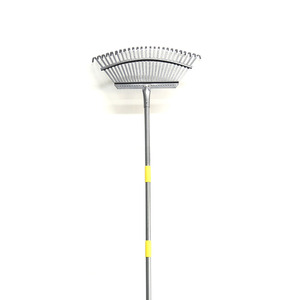 花园手工工具25齿重型叶耙草坪调平耙堆放捡拾叶工具 - Product Image 3