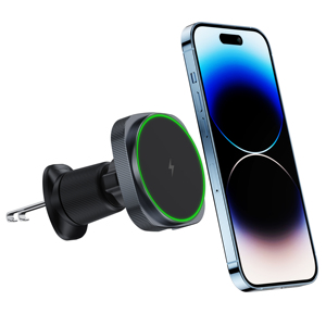 OEM New Arrival <strong>Nice</strong> Price 15W Air Vent Mobile Phone Holder Magnetic Car Wireless <strong>Charger</strong> for iPhone 15 14 13 12 - Product Image 4