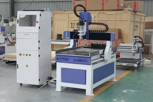 Guter Preis Kleine Größe Automatischer Werkzeug wechsel Holz bearbeitungs maschine Atc Spindel Cnc Router 6090 Mini Cnc Router Maschine - Product Image 5