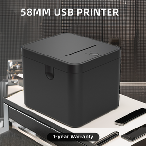 58mm Max-Width Small <strong>USB</strong> Direct With High-Speed Printing Support to ESC/POS/Window and Linux System Receipt <strong>Printer</strong> - Product Image 6