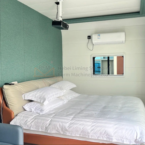 กระท่อมเคลื่อนที่, บ้านเคลื่อนที่ในครัวเรือน, กระท่อมแอปเปิ้ล, สำนักงานคอนเทนเนอร์สำเร็จรูปแบบแยกส่วน, อาคารที่พักอาศัย - Product Image 4