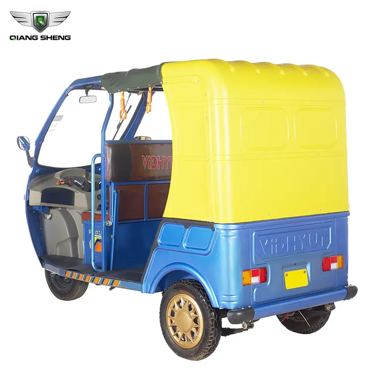 QSD工場直販三輪人力車4席タクシー卸売価格乗用三輪車電動トゥクトゥクメーカー