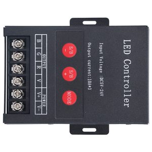 5V-24V RGB LED-Controller, Farbstreifen-Licht projekt PWM digitale LED-Steuerung mit Fernbedienung