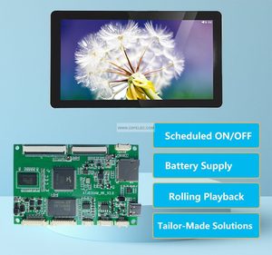 Eylemler V100 MPEG/MP3/WMA/AAC ses çözme biçimleri kendi kendine hizmet sipariş ürün ekran sistemi için genişletilebilir TF kart 128GB - Product Image 3