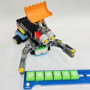ICBlocks 1:8 Juego de bloques de codificación inteligente programable Modelo de juguete Bloques de construcción compatibles para ladrillos LGO para juego de ciencia preescolar - Product Image 1