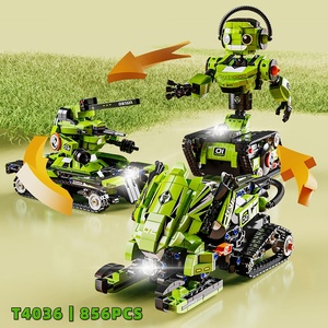 Nuevo STEM APP control remoto ingeniería coche bloques de construcción ensamblar modelo juguete educativo 3IN1 DIY programación Robot Kit