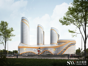 <strong>3D</strong> <strong>Rendering</strong> for Bird's Eye View Design Solution in Construction &amp; Real Estate Graphic Projects - Product Image 2