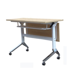 热销会议会议桌设计可调式折叠桌电脑培训桌 - Product Image 3