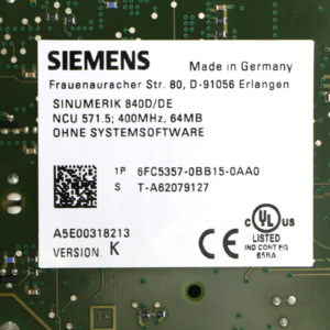 Siemens 6FC5357-0BB15-0AA0 SINUMERIK 840D/DE CNC FULL KEYBOARD PAC &amp; Dedicated <strong>Controllers</strong> for <strong>PLC</strong> <strong>Programming</strong> - Product Image 5