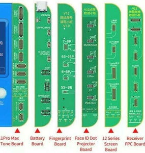 JC V1S V1SE Phone Code Reading <strong>Programmer</strong> for 8 X XS 12PRO 13 Photosensitive Original Color Battery Fingerprint SN JC Dot Matrix - Product Image 2