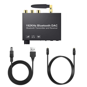 Convertidor de Audio Digital a analógico DAC Bluetooth de 192KHz, receptor transmisor Bluetooth HD con aptX de baja latencia para auriculares HDTV - Product Image 6