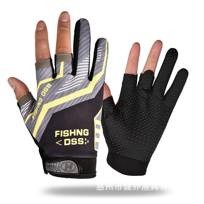 รั่วสามนิ้วตัวอักษรสีดำ