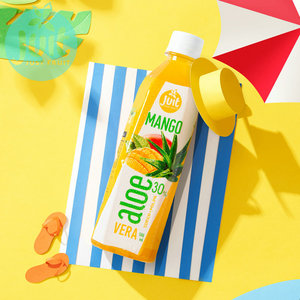 Fruity Popular Mango Flavor Aloe Vera <strong>Juice</strong> With Pulp - Product Image 1