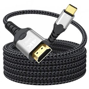 <span class=keywords><strong>HDMI</strong></span> 4K độ nét cao <span class=keywords><strong>c</strong></span>áp USB <span class=keywords><strong>c</strong></span>-to-<span class=keywords><strong>hdmi</strong></span> <span class=keywords><strong>c</strong></span>áp 4K 30Hz 1080P/120Hz 2K/60Hz Tương thích iPhone iPad máy tính xách tay máy tính không khí - Product Image 1