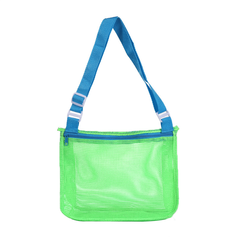 Sac d'épaule Simple Vert Herbe _ Bleu saphir (500 quantité minimale de commande)
