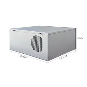Industrial 1U PSU Flex PC Desktop Server Chasis Montado en la pared con placa base ATX Sistema operativo Linux Monitor de computadora Stock