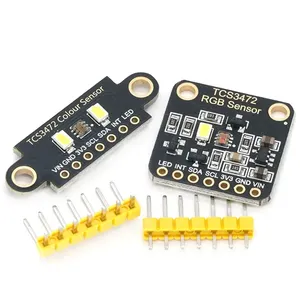 Sensor de reconocimiento de color TCS34725, placa de desarrollo RGB, módulo de detección de color de reconocimiento de color de comunicación IIC
