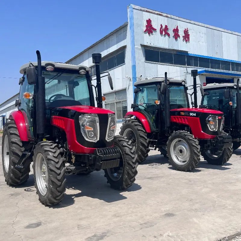 TAVOL Traktor zum Verkauf 90 PS Traktoren für Allrad Diesel 4x4 Landwirtschaft maschine Mittelgroßer Traktor